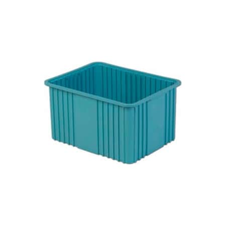 Lewisbins LEWISBins Divider Box NDC3120 22-3/8 x 17-3/8 x 12, Light Blue, PK3 NDC3120  Lt Blue